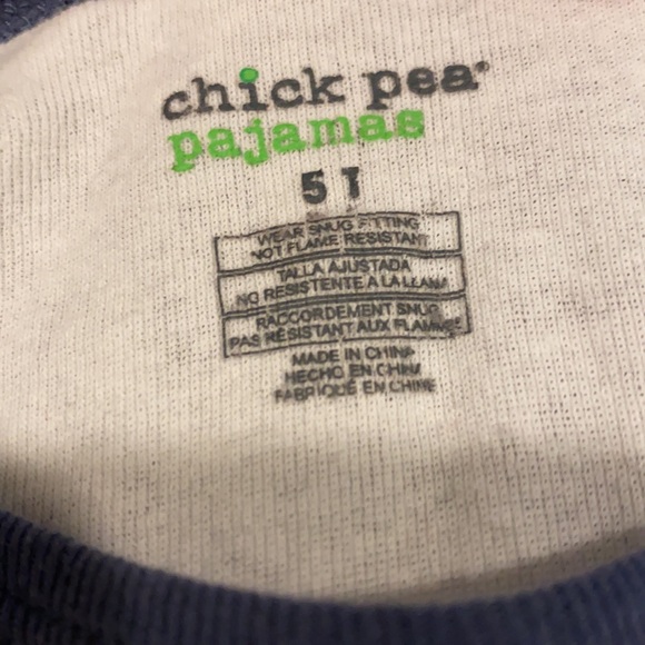 Chick pea 5T pjs - Picture 7 of 10